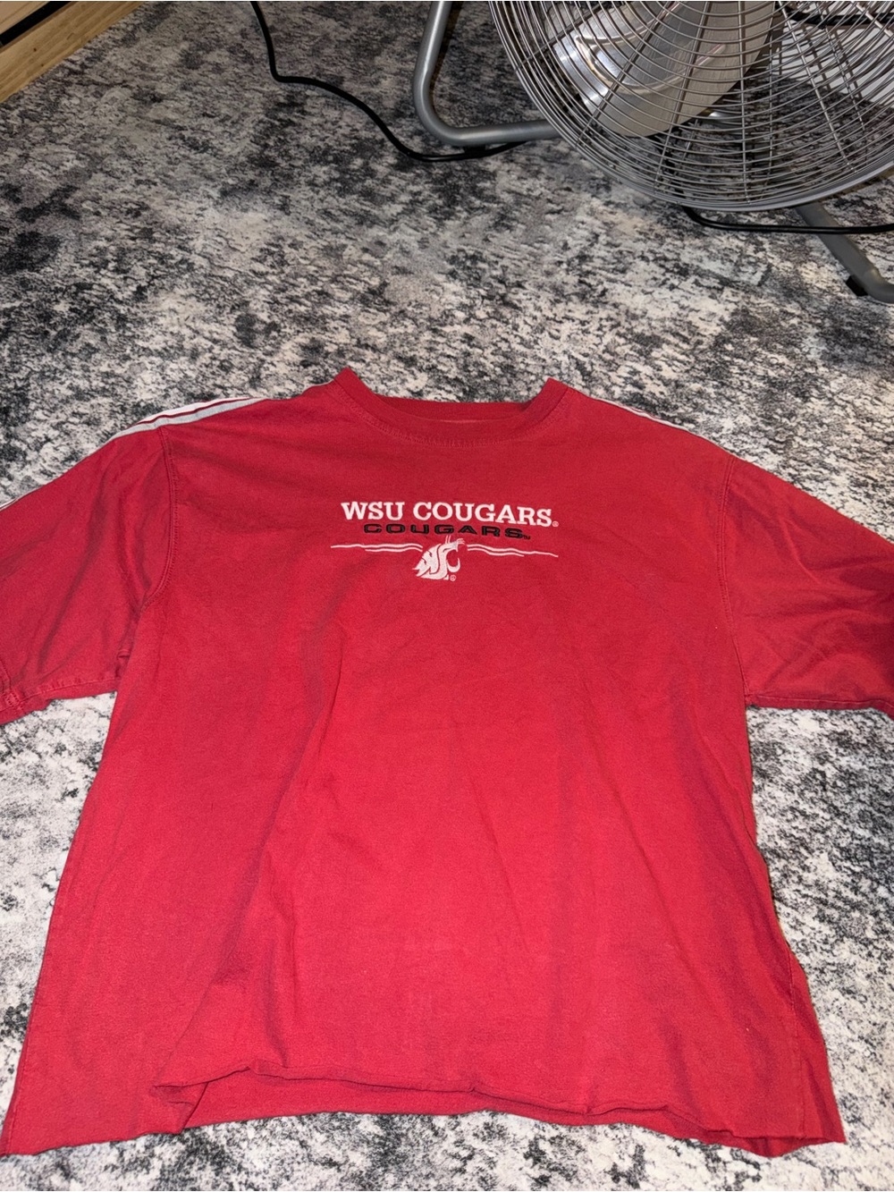 Pro Edge Red Graphic Crewneck Tee